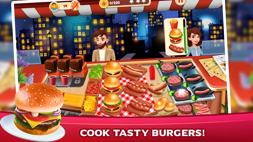 Cooking Mastery: Kitchen games [МОД Много денег] APK Android Screenshot 1