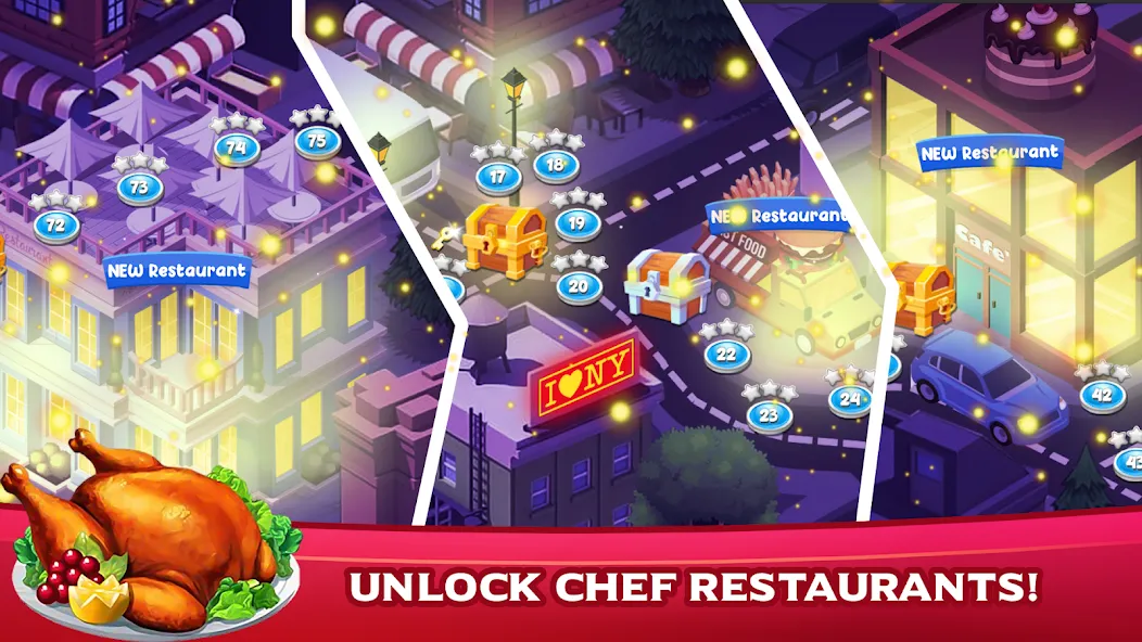 Cooking Mastery: Kitchen games [МОД Много денег] APK Android Screenshot 2