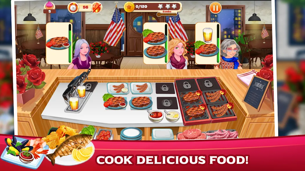 Cooking Mastery: Kitchen games [МОД Много денег] APK Android Screenshot 3