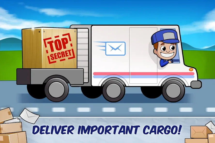 Idle Mail Tycoon (Айдл Мейл Тайкун) [МОД Бесконечные монеты] APK Android Screenshot 3