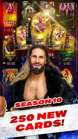 WWE SuperCard - Battle Cards (ВВЕ СуперКард) [МОД Много денег] APK Android Screenshot 2