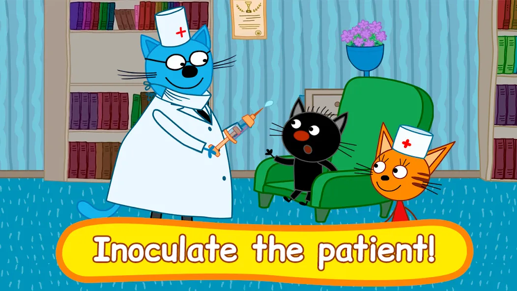 Kid-E-Cats: Animal hospital [МОД Много денег] APK Android Screenshot 5