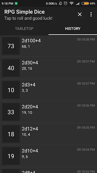 RPG Simple Dice (РПГ Простые Кости) [МОД Unlocked] APK Android Screenshot 3