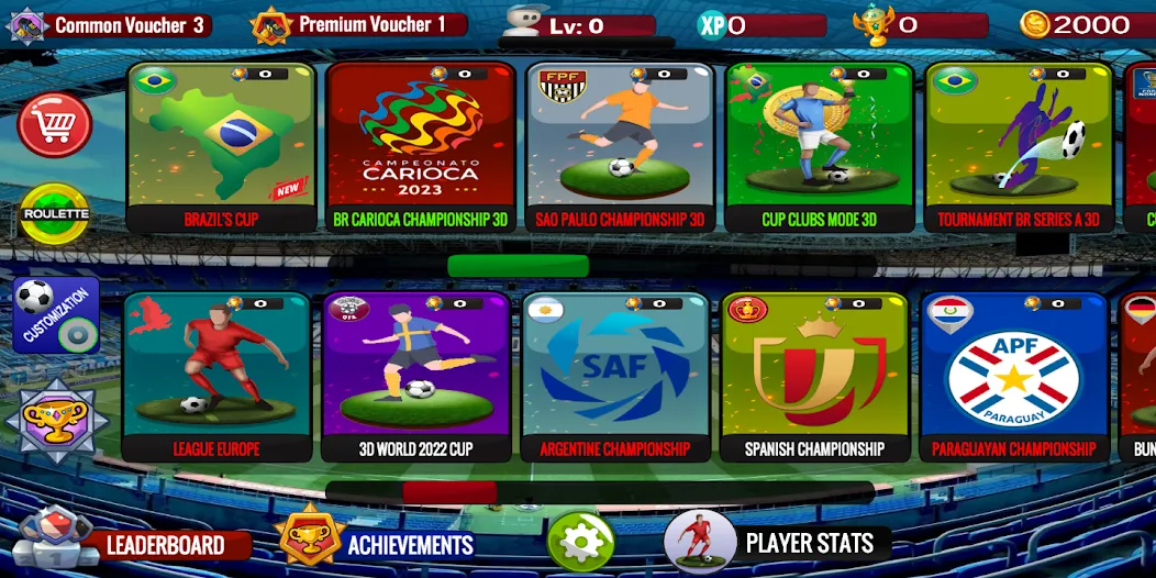 Button Football [МОД Unlocked] APK Android Screenshot 2