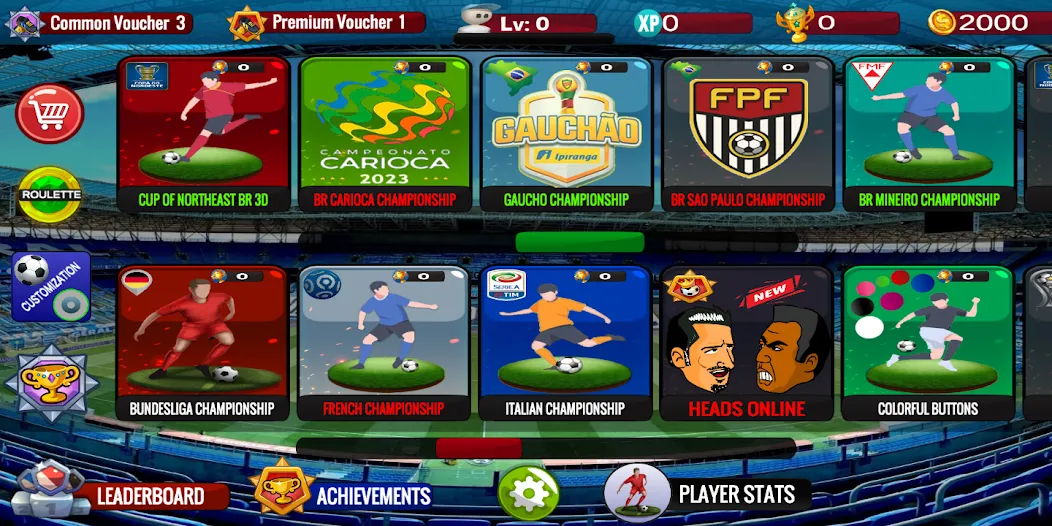 Button Football [МОД Unlocked] APK Android Screenshot 3