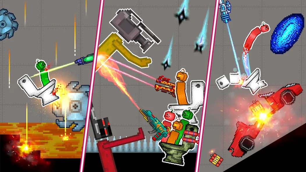 Dismounting Playground (Дизмаунтинг Плейграунд) [МОД Бесконечные монеты] APK Android Screenshot 1