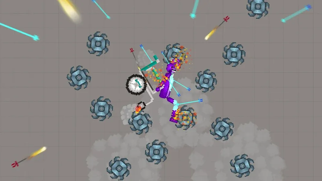 Dismounting Playground (Дизмаунтинг Плейграунд) [МОД Бесконечные монеты] APK Android Screenshot 4