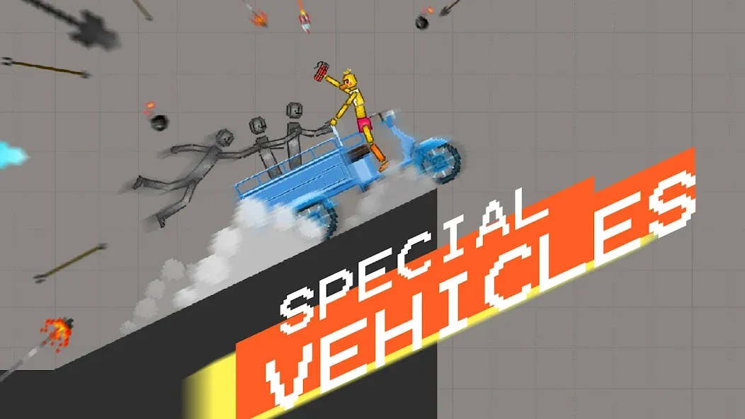 Dismounting Playground (Дизмаунтинг Плейграунд) [МОД Бесконечные монеты] APK Android Screenshot 5