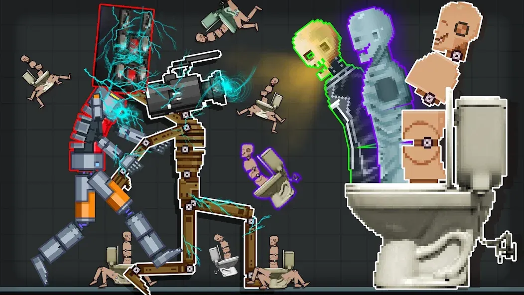 Ragdoll Human Workshop (Рэгдолл Хуман Воркшоп) [МОД Много денег] APK Android Screenshot 1