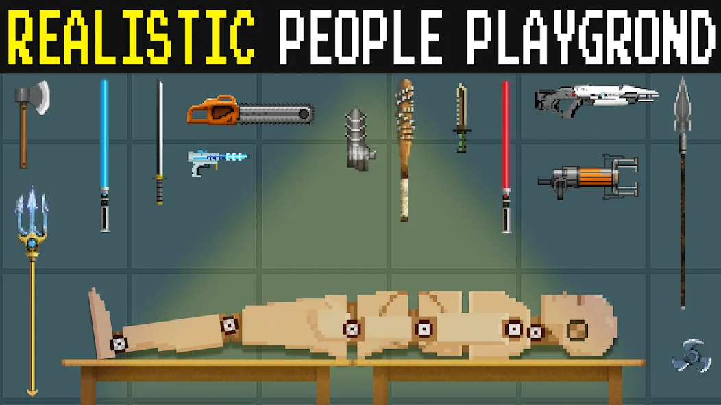 Ragdoll Human Workshop (Рэгдолл Хуман Воркшоп) [МОД Много денег] APK Android Screenshot 3