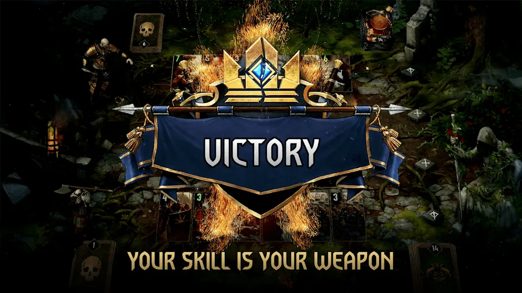 GWENT: The Witcher Card Game [МОД Много денег] APK Android Screenshot 3