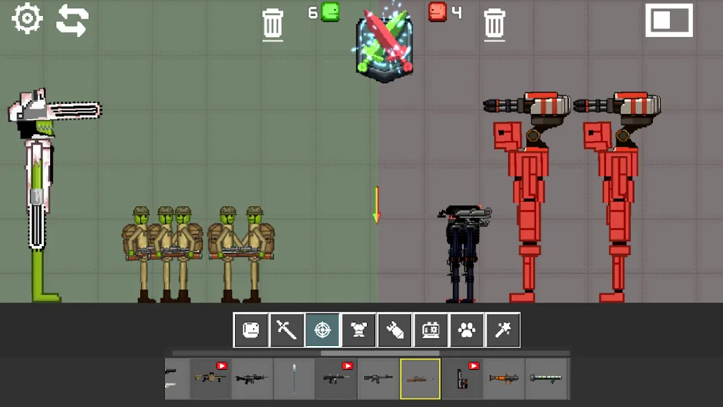 Battle Sandbox (Батл Плейграунд) [МОД Все открыто] APK Android Screenshot 3