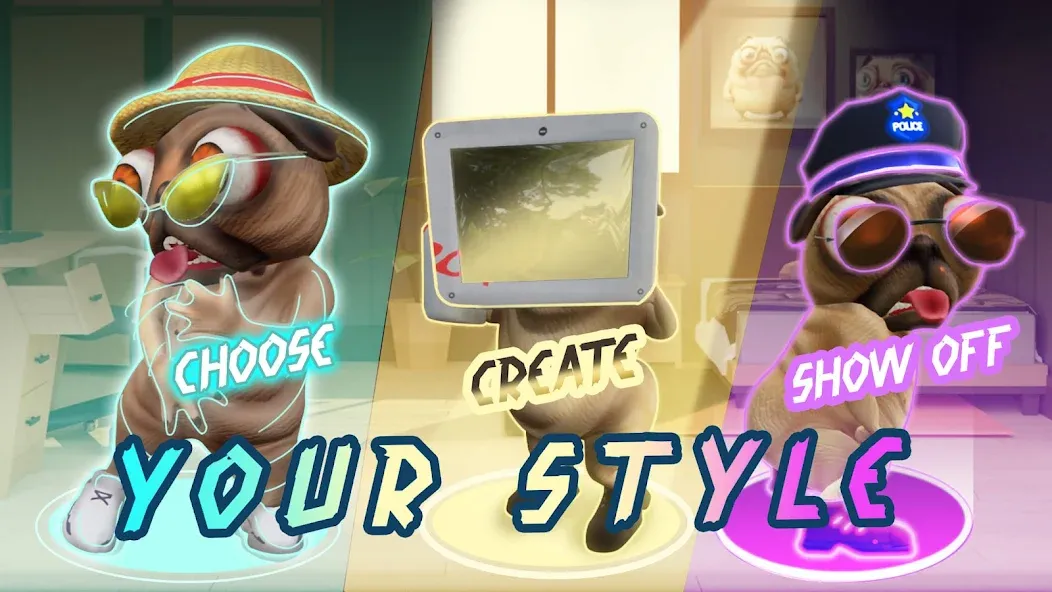 Talking Doge (Токинг Доге) [МОД Бесконечные монеты] APK Android Screenshot 2