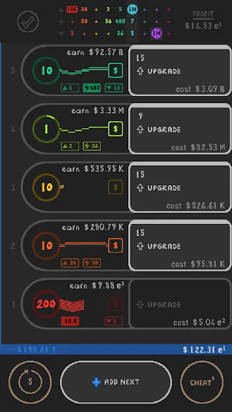 Idle Game 1 (Айдл Гейм 1) [МОД Mega Pack] APK Android Screenshot 1