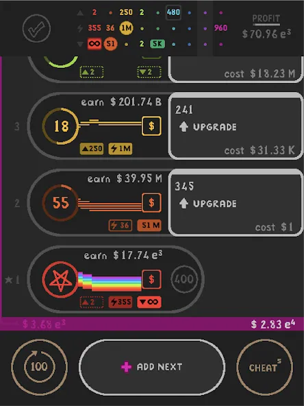 Idle Game 1 (Айдл Гейм 1) [МОД Mega Pack] APK Android Screenshot 5