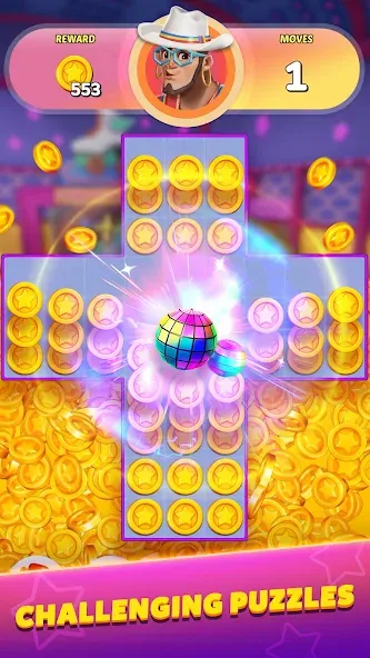 Party Match (Диско матч) [МОД Mega Pack] APK Android Screenshot 5