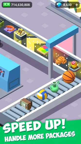 Idle Courier (Айдл Курьер) [МОД Бесконечные монеты] APK Android Screenshot 4