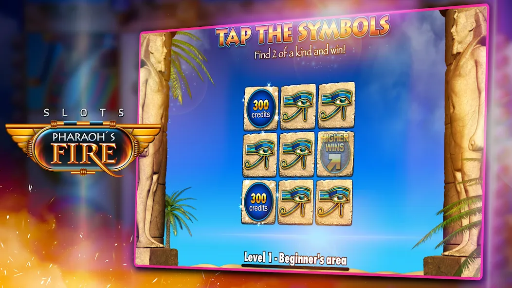 Slots - Pharaoh's Fire (Слоты) [МОД Unlocked] APK Android Screenshot 5