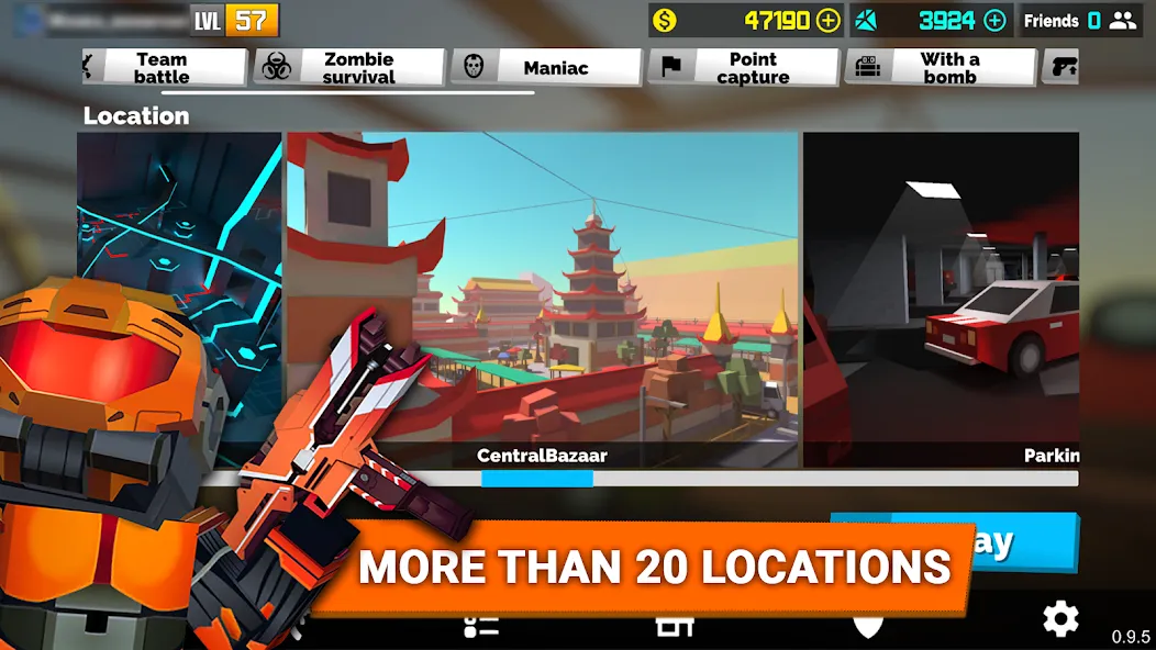 Fan of Guns: FPS Pixel Shooter (Фан оф Ганс) [МОД Unlocked] APK Android Screenshot 5