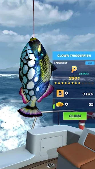 Fishing Rival 3D (Фишинг Ривал 3Д) [МОД Бесконечные монеты] APK Android Screenshot 4