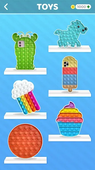 Pop it: Puppet Antistress Game (Поп ит) [МОД Меню] APK Android Screenshot 1