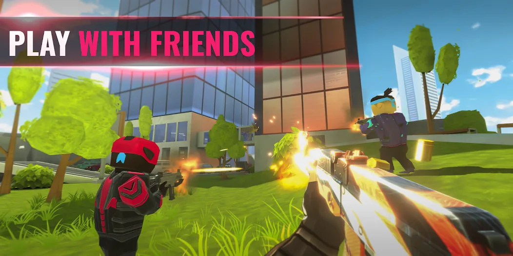 Tactic Shot: FPS Action 4v4 (Тактический выстрел) [МОД Mega Pack] APK Android Screenshot 1