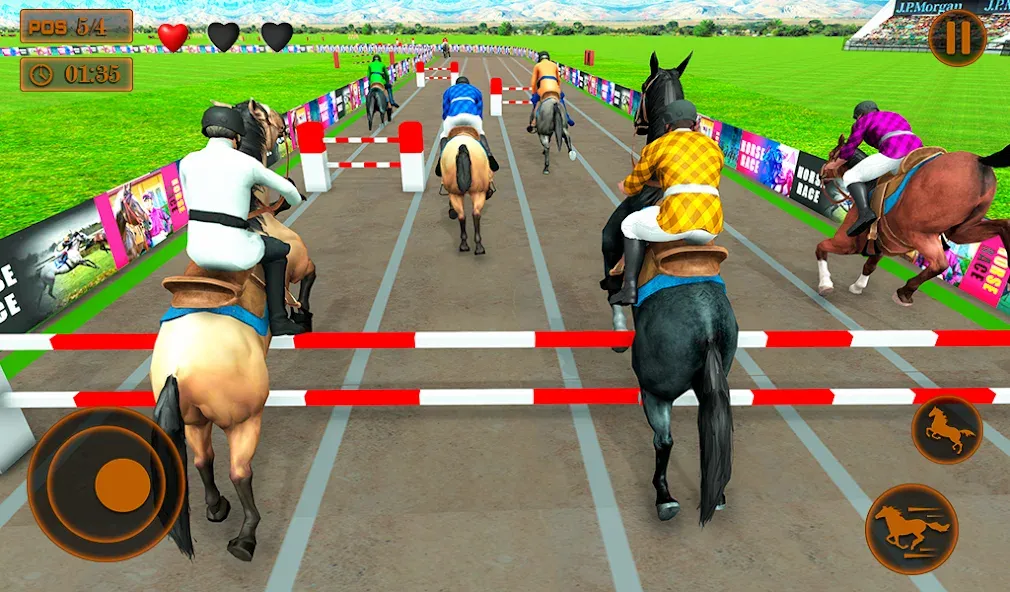 Mounted Horse Racing Games [МОД Все открыто] APK Android Screenshot 5