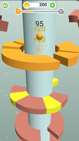 Прыгун. Шарик прыгает ловко [МОД Все открыто] APK Android Screenshot 3