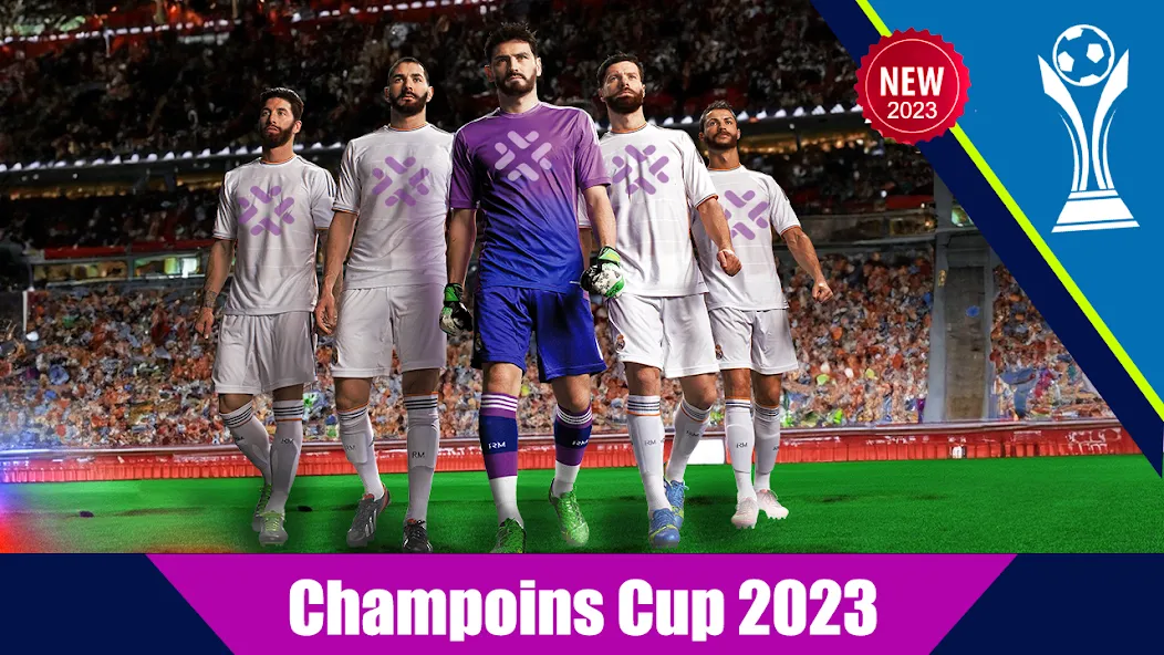 Football World Soccer Cup 2023 (Футбольный мировой ударник футбол) [МОД Все открыто] APK Android Screenshot 1