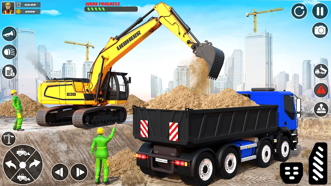 City Builder Construction Sim (Сити Билдер Констракшн Сим) [МОД Unlocked] APK Android Screenshot 1
