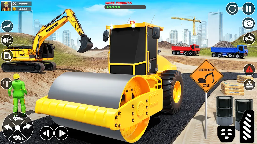 City Builder Construction Sim (Сити Билдер Констракшн Сим) [МОД Unlocked] APK Android Screenshot 2