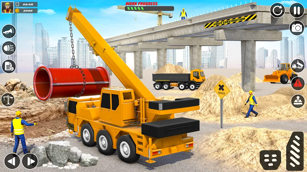 City Builder Construction Sim (Сити Билдер Констракшн Сим) [МОД Unlocked] APK Android Screenshot 3