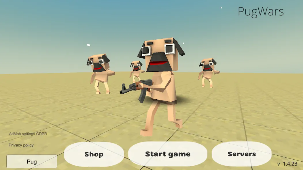PugWars (Пагварс) [МОД Mega Pack] APK Android Screenshot 4