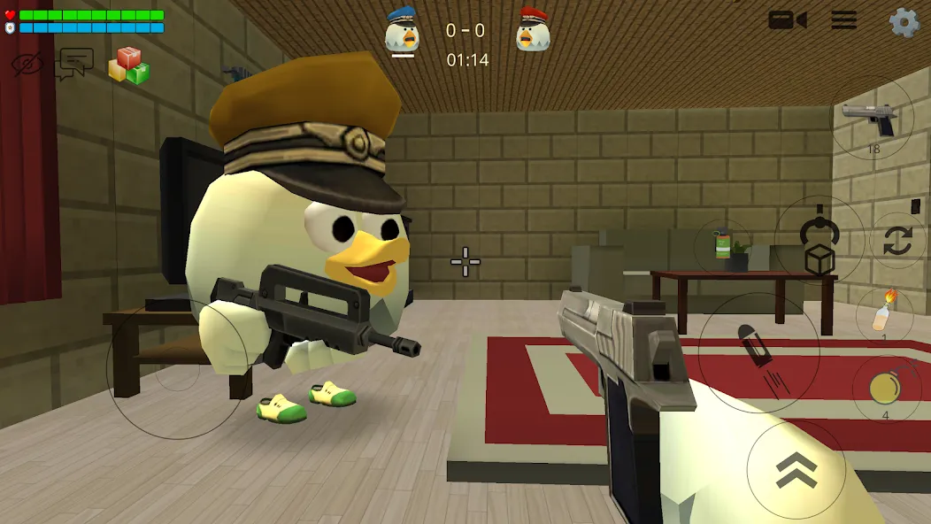 Chicken Gun (Чикен Ган) [МОД Бесконечные монеты] APK Android Screenshot 3