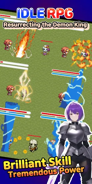 Idle RPG : Reviving Demon King (Айдл РПГ) [МОД Unlocked] APK Android Screenshot 4