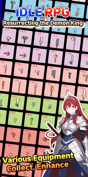 Idle RPG : Reviving Demon King (Айдл РПГ) [МОД Unlocked] APK Android Screenshot 5