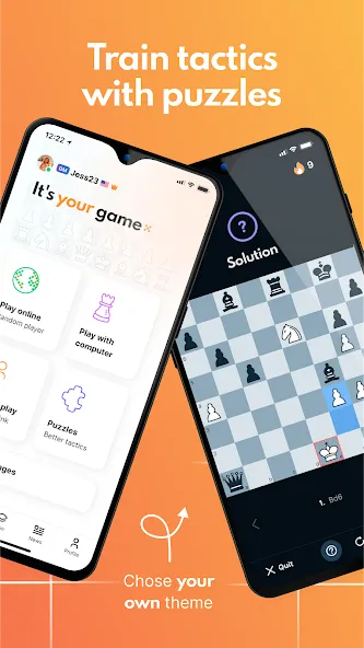 chess24 > Play, Train & Watch [МОД Premium] APK Android Screenshot 2