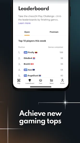 chess24 > Play, Train & Watch [МОД Premium] APK Android Screenshot 3