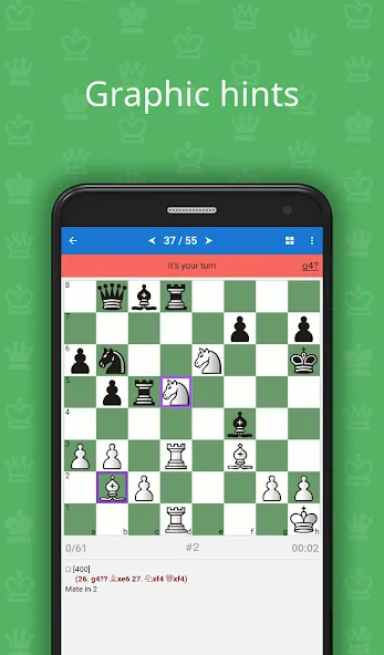 Mate in 2 (Chess Puzzles) [МОД Все открыто] APK Android Screenshot 2