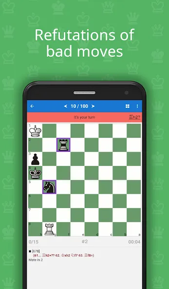 Mate in 2 (Chess Puzzles) [МОД Все открыто] APK Android Screenshot 3