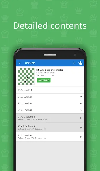 Mate in 2 (Chess Puzzles) [МОД Все открыто] APK Android Screenshot 5
