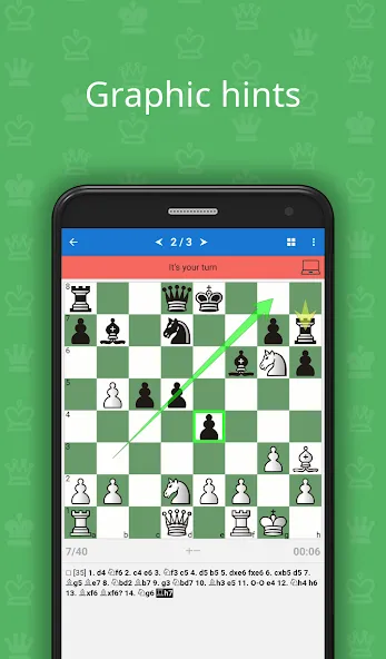 Chess Opening Lab (1400-2000) [МОД Все открыто] APK Android Screenshot 1
