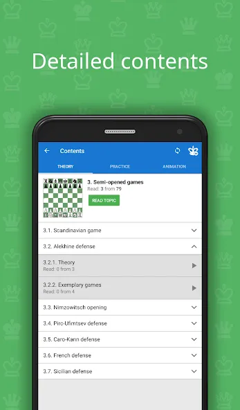 Chess Opening Lab (1400-2000) [МОД Все открыто] APK Android Screenshot 5