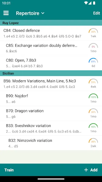 Chess Opener Lite (Шахматный Открыватель Лайт) [МОД Mega Pack] APK Android Screenshot 4
