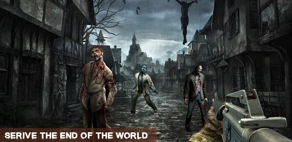 Zombie Games 3d 2024 : fps War [МОД Все открыто] APK Android Screenshot 5