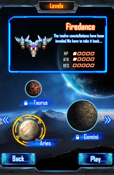 Space Attack (Спейс Аттак) [МОД Бесконечные монеты] APK Android Screenshot 1