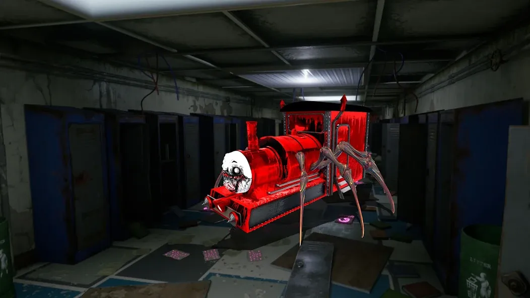 Spider Train Monsters Survival (Спайдер Трейн Монстерс Сурвайвал) [МОД Много денег] APK Android Screenshot 2