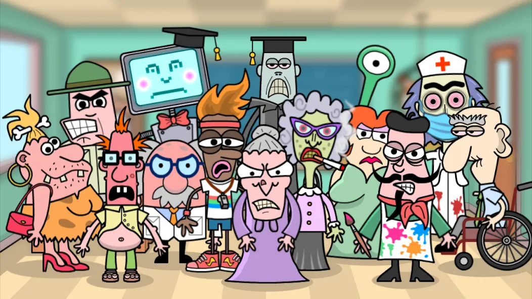 Bash the Teacher! School Prank [МОД Все открыто] APK Android Screenshot 1