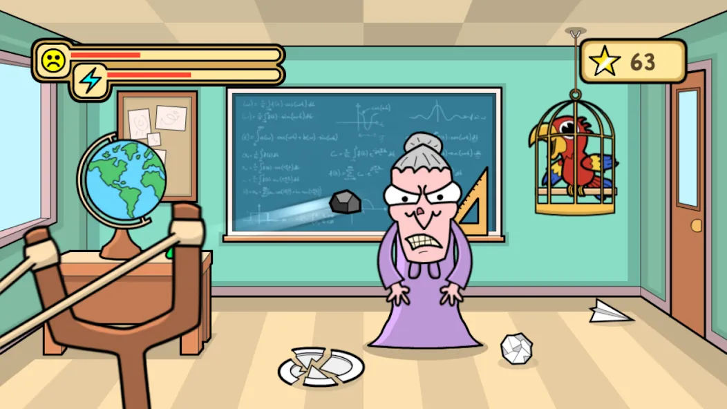 Bash the Teacher! School Prank [МОД Все открыто] APK Android Screenshot 2