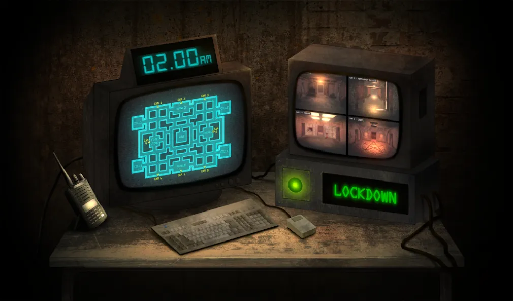 Asylum Night Shift 2 (Азайлум Найт Шифт 2) [МОД Premium] APK Android Screenshot 1